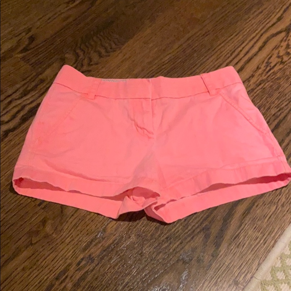 J Crew pink shorts